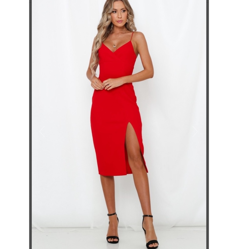 NWT CLASSY AND SEXY RED DRESS